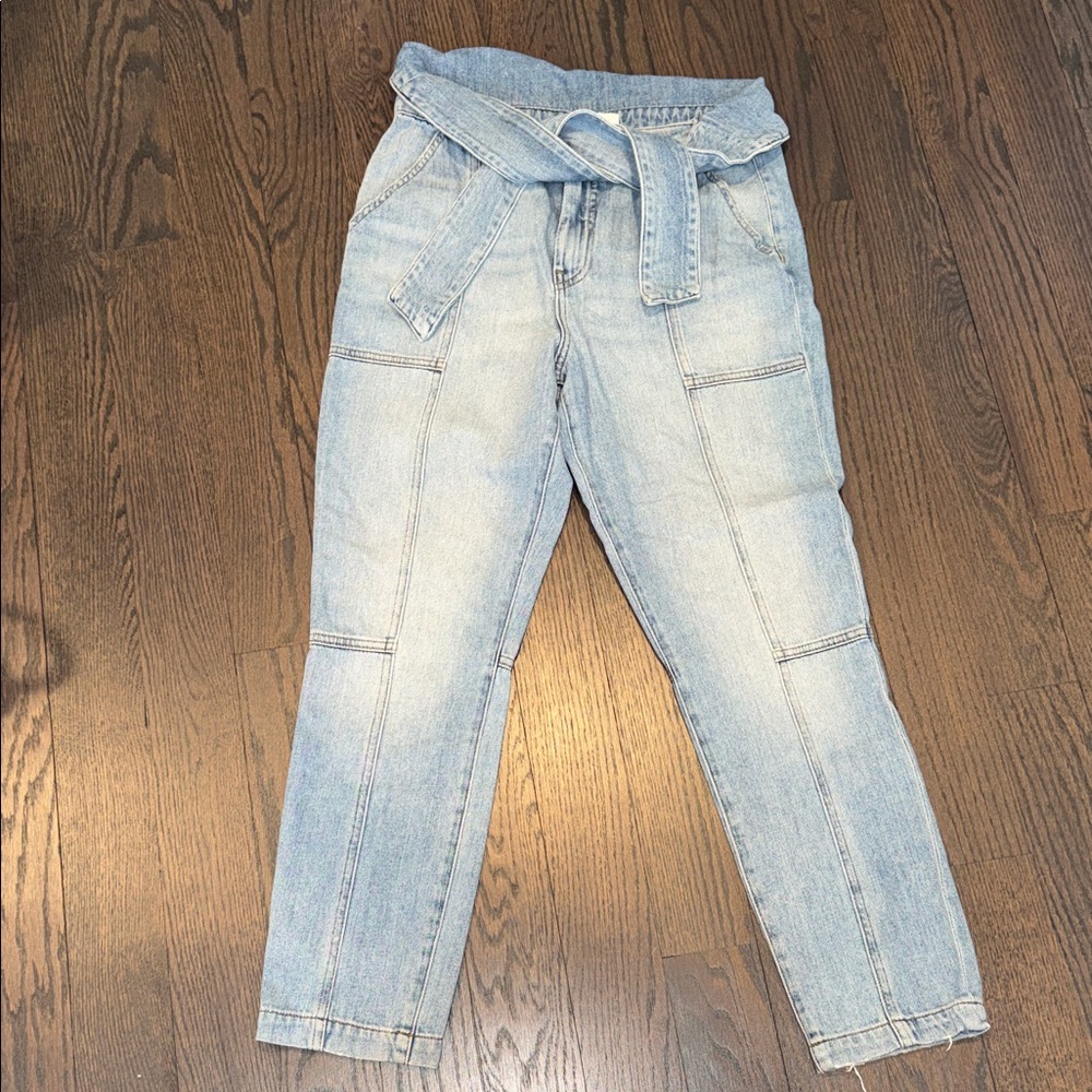 Jonathan Simkhai Light Wash Ankle Jeans